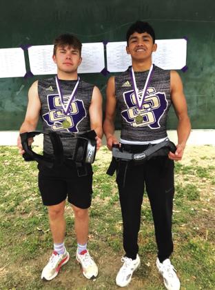 Everett Eidson and Justin Hernandez - 1st place - Varsity Boys Doubles