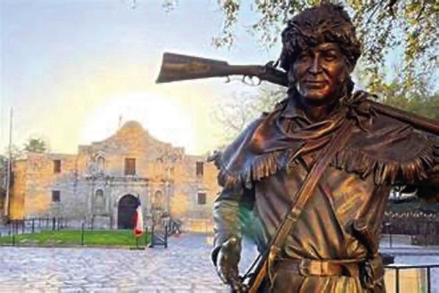 David Crockett at Alamo
