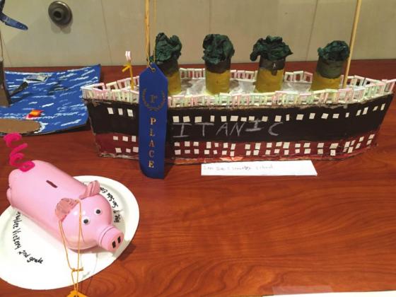 San Saba Elementary School "Trash to Treasure" Contest Winners