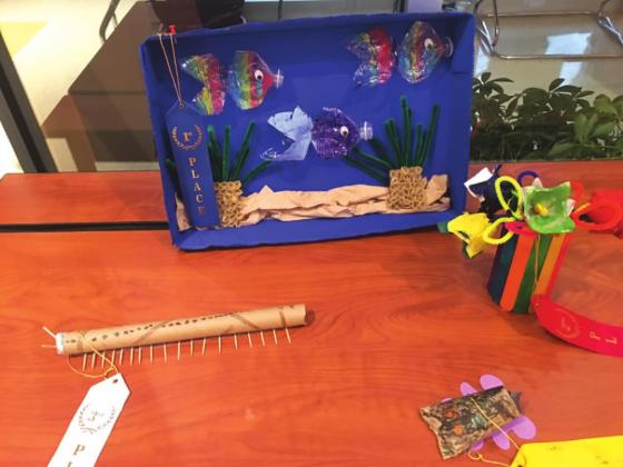 San Saba Elementary School "Trash to Treasure" Contest Winners