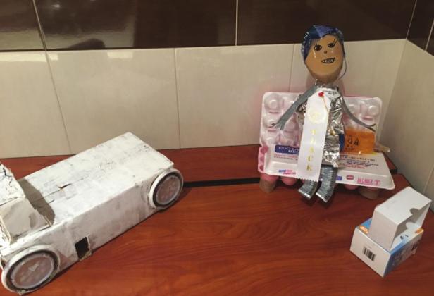 San Saba Elementary School "Trash to Treasure" Contest Winners