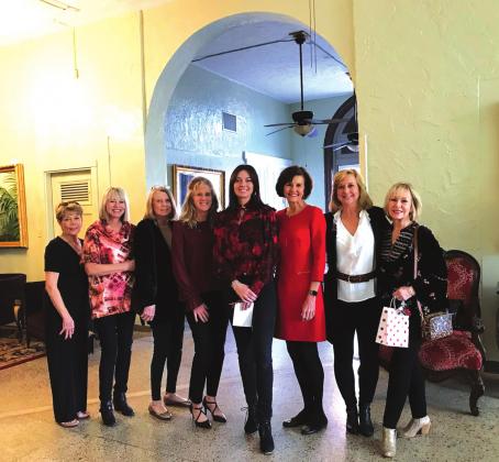 Patty Shaw, Karen Henson, Sherry Ruddick, Cissy Williams, Brooke Bagley, Martha Leigh Whitten, Kay Stowell and Kathy McEwin