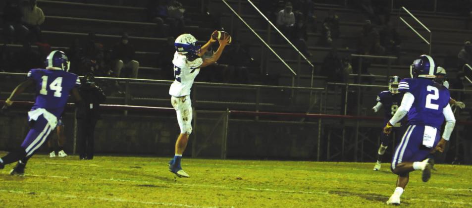 Richland Springs upset the Tigers 48-34 to move on to semi-finals