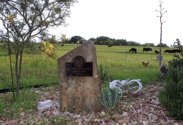 This Land Heritage marker photo shows usage in passing family land down through the different generations while managing the background habitat via livestock and chicken in a more “farm to table” setting. Courtesy of Macy Ledbetter www.SpringCreekOutdoors.com