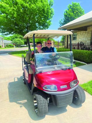 Golf Cart Raffle winners
