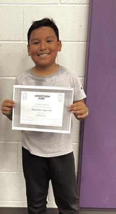Second Grader,  Brandon Aguirre