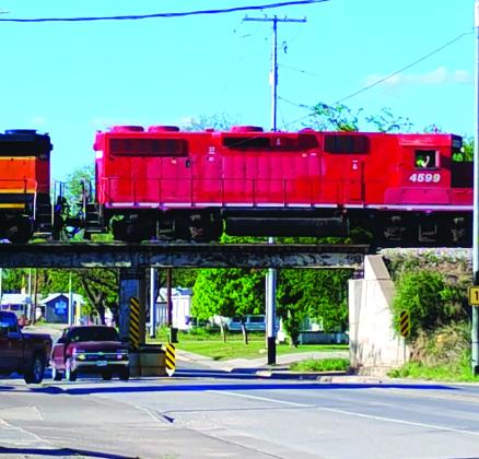 Yes, the rail lines are active!