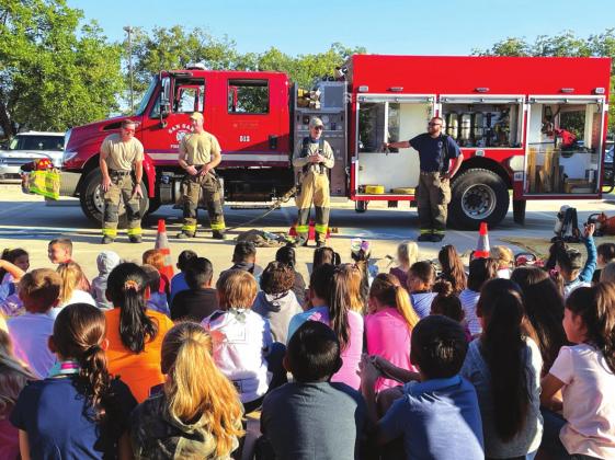 More of SSVFD and “Fire Prevention Week” at San Saba Elementary