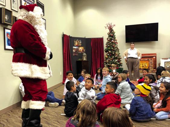 San Saba Elementary first graders visit train museum in Brownwood