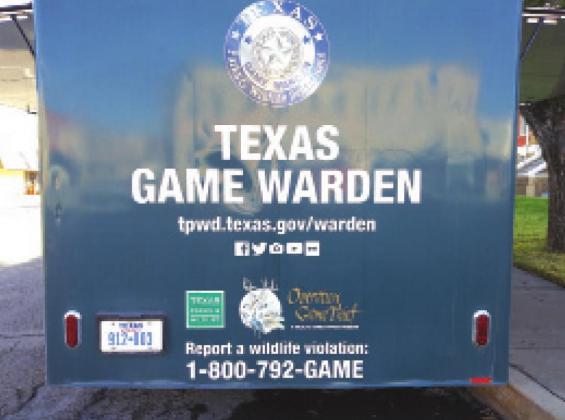 Mason Murr, San Saba County Game Warden