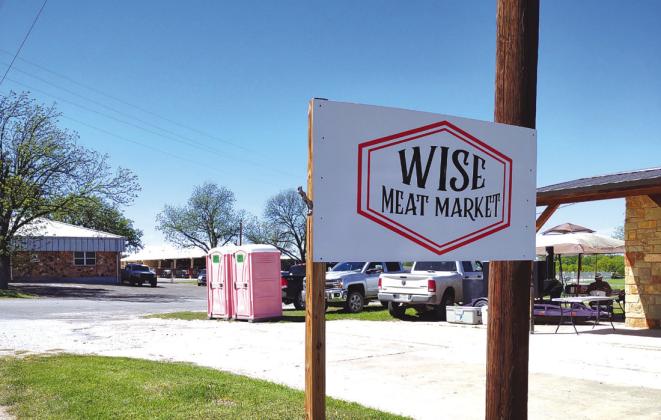 Porta Potties at Wise Meat Market