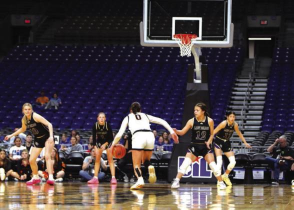 Lady Dillo action shots at State competition in San Antonio