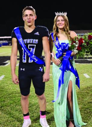 Homecoming King and Queen: Billy Perry and Emma Bryant Courtesy of Pam Starr