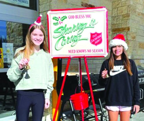 Pictured (l to r): Gracen Shahan and Aaliyah Patino