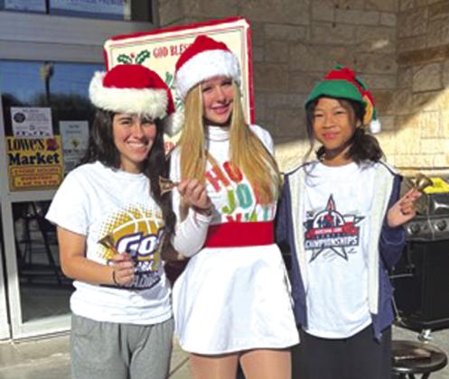 Pictured (l to r): Rihanna Morgan, Anna Millican, and Jessica Nguyen