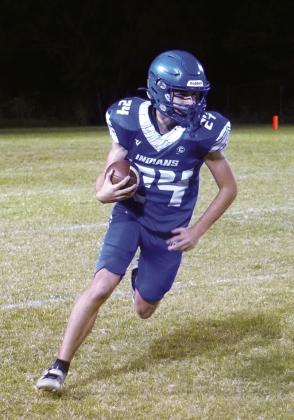 Preston Hanley was focused during Cherokee’s game against Arlington Heights last week. Courtesy of Valerie Valdez
