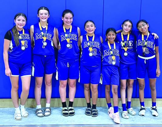 MOE 7/8 - Pictured left to right: Khloe Martinez, Hadly Reid, Greeney Jo Moore, Carla Jimenez, Abigail Davila, Victoria Davis, and Aliah Davila.