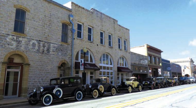 This caravan of classic vehicles was parked on Wallace Street in San Saba on 3-29-25. Submitted by Chino Z.