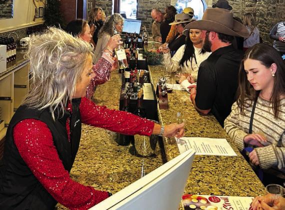 Scenes from the 2023 Sip n’ Stroll December 9th