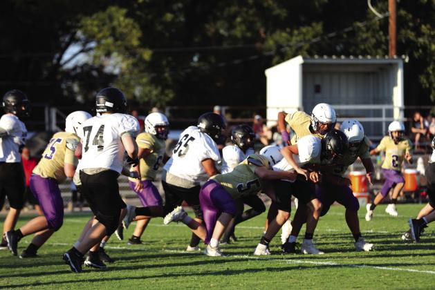 #55 Gage Falkner in last week’s win over Hamilton.