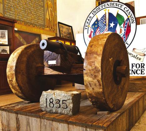 The “Come and Take It Cannon” at the Gonzales Memorial Museum