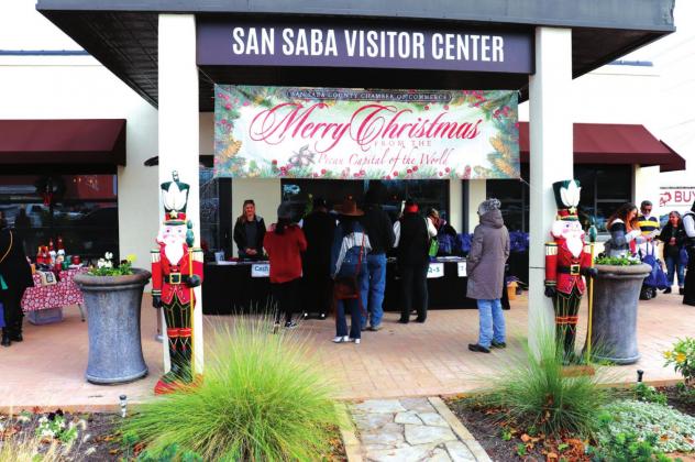 Check in at the Visitor Center.