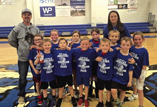 Read all about it on Page 10 in the Cherokee ISD News! 1st and 2nd grade Little Indians: Coaches Brandon Shanklin and Chelsea Fry with players Brantley Shannon, Macey Forehand, Kenna Fry, Esme Rocha, Austin Ramos, Walker Shanklin, Ryker Williams, Wylie McKneely, Rawlee Stewardson, CW Merriman, and Faith Dobbs. Submitted by Kari Owen