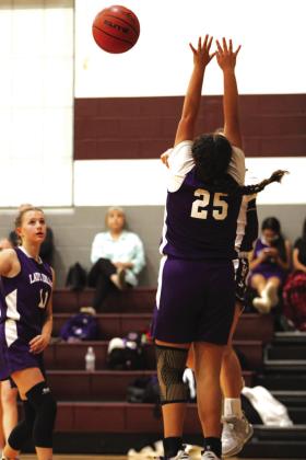 8th grade - #25 Azerleigh Cummings posting up against Johnson City