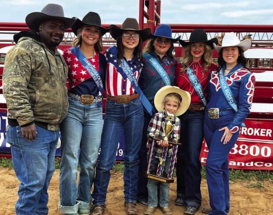 Mutton Bustin Winner Saturday Night - Jesse Cravey Sponsored By SAS Towing