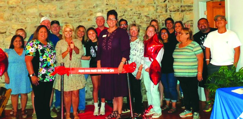 Pictured left to right: Sarah Saldivar, Kay Lynn Scott, Pilar Rosales, Jerry Selucky, Mark Scott, Laura Selucky, Shane Wilson, Emma Argote, Scott Edmonson, Marian Deans, Bill Baker, Shelia Meador, Payton Duggan, Misty Everett, Idella Huron, Beatrice Paredes, Sarah McCoury, Delores Martinez, Jesus Rosales, and Raphael Torres