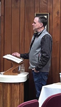 Kevin Shahan (CPA) gave a presentation of the Financial Audit for the year ending September 30, 2024, at the January City Council Meeting. Courtesy of Scott Glaze