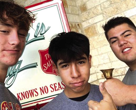 Pictured left to right: Jefferson Stencil, Christian Reyes, and Jancsi Cuevas