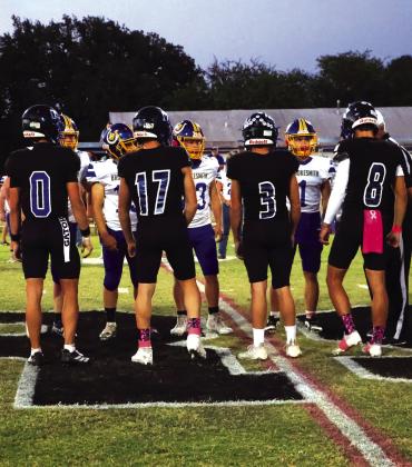 (L-R) #0 Cohen Ethridge, #17 Billy Perry, #3 Rush Norris, and #8 Ethan Deeds Courtesy of Pam Starr