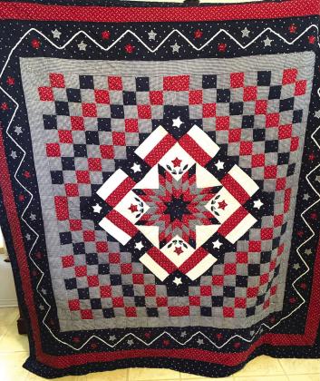 San Saba Ladies Quilting club donated this beautiful quilt for the silent auction at the St. Mary’s Fall Festival this Sunday. Courtesy of Colleen Womack