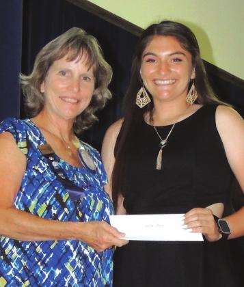 Rotarian Scholarship Winner Sierra Tharp from Richland Springs