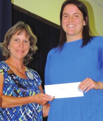 Rotary EMS Memorial Scholarship Winner Piper Moats From Richland Springs