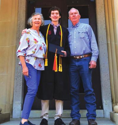 Local couple attends grandson's college graduation in S.C.