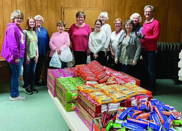 Tracey Thomas, Ellie Fauley, Loy Nell Behrens, Linda Parks, Laina Murray, Corina Fauley, Debbie Millican, Pam Wallace, Abby Snyder, Trish Warren, and Scott Snyder. Volunteers not pictured:  Abby Snyder, Amy Foster, Carolyn McDowell, Frances Owen, Jeff Carlson, Joanne Weik, Marsha Smart, Debra Kohnle, Michele Whitley, Holly Wise, Judy Swarts.