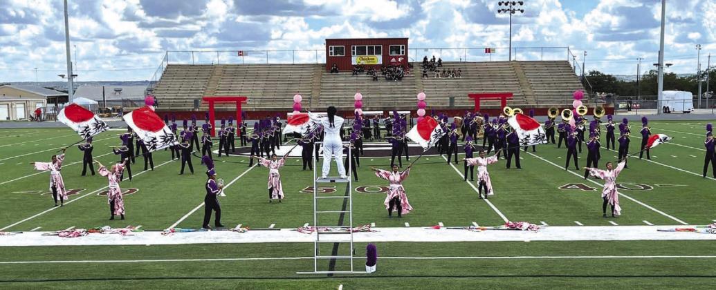 Our San Saba Golden Armadillo Band placed 3rd Saturday at the Hill Country Marching Contest in Fredericksburg! You can catch their performance every Friday night! Courtesy of San Saba All Sports Booster Club Facebook Page