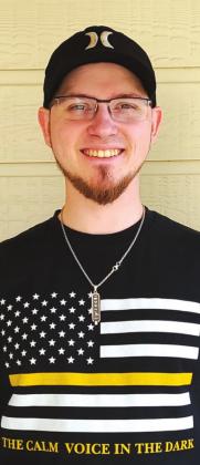 Tristan Owens from San Saba has worked as a San Saba County dispatcher on and off since December 31, 2014. He always wanted to work in law enforcement.