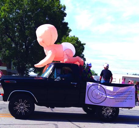 ClearView Family Resources float ~ San Saba Rodeo Parade / Courtesy of Carolyn Preece