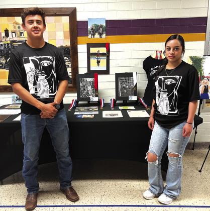 SSHS State VASE winners - Enrique Mendoza and Maria Sanchez