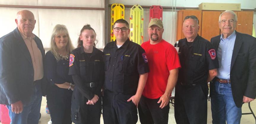 Hamilton Healthcare System's EMS personnel receive Lifesaving Awards