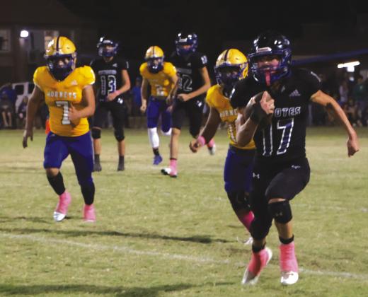 Billy Perry #17 (Sophomore): 13 Rushes for 89 yds. - 3 TDs; 3/7 Passing for 60 yds. 1 TD; 5.5 Tackles - 4 Sacks - 2 Tackles for Loss - 1 Safety; 1 Kickoff Return - 71 yds.