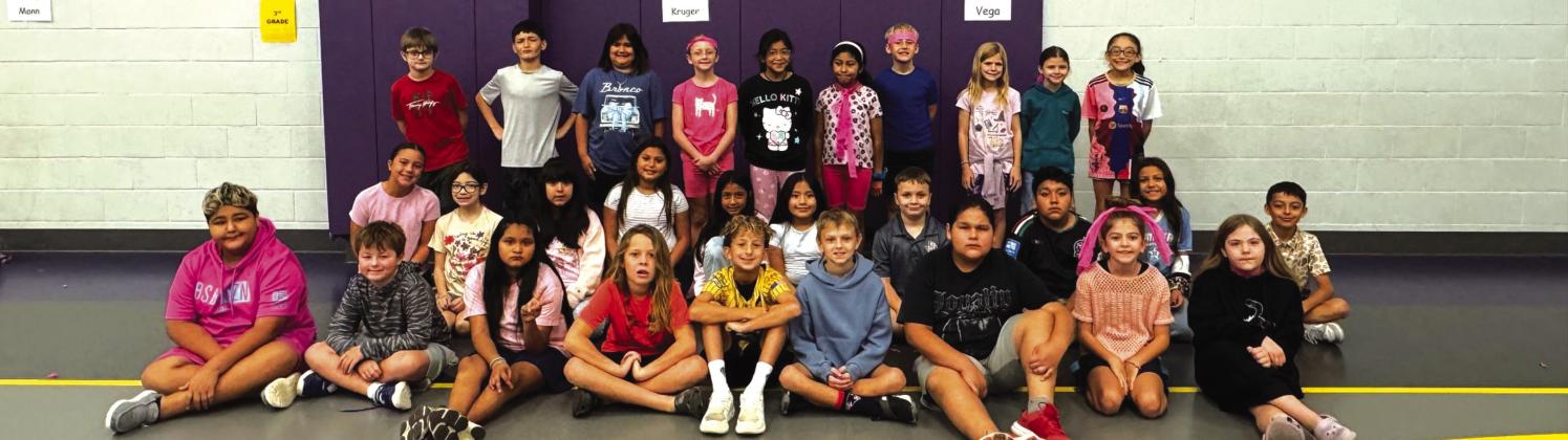 SSES 4th Grade Perfect Attendance Students