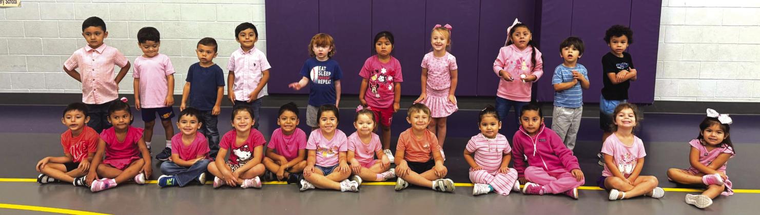 SSES PK Perfect Attendance Students