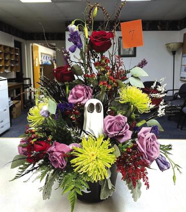 Floral Design Contest 2nd place winner - Chloe Berrio Photo by Tiffany Berrio