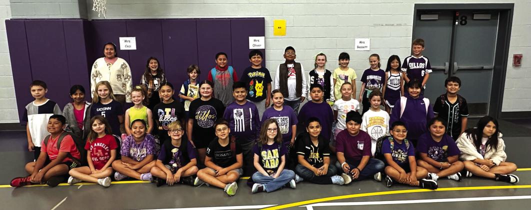 SSES 4th Grade Students with Perfect Attendance
