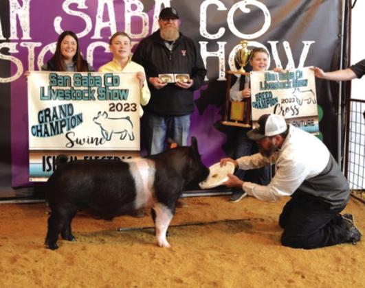 Grand Champion Swine - Jack Stewardson