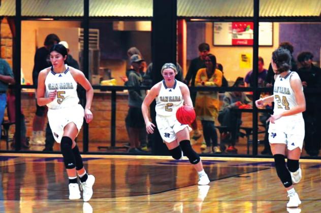 San Saba varsity basketball teams victorious over Harper High School